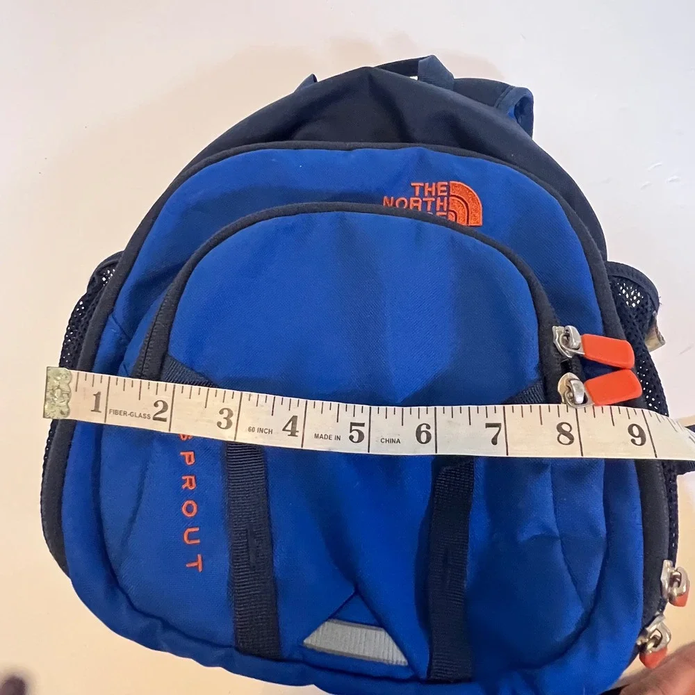 The North Face Sprout Backpack Kids OS Blue Black NF00CTK0 Mini Outdoor Bag